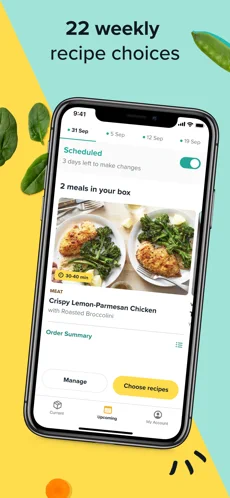 screenshot of Marley Spoon